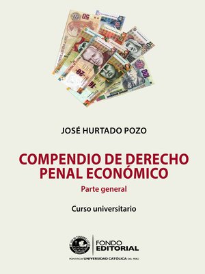 cover image of Compendio de derecho penal económico